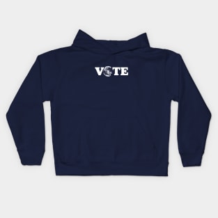 VOTE EARTH for Progress on Climate Change and Our Environment Kids Hoodie